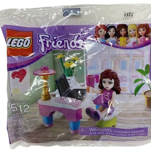 Lego Friends 30102 Olivia's Desk 2012 Retired NEW SEALED - Picture 1 of 4